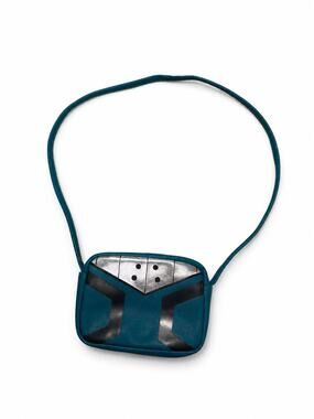 My Hero Academia Mini Crossbody Bag Anime Purse Teal Blue Adjustable Strap